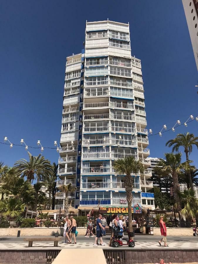 Apartamento Torre Yago Primera Linea Playa Benidorm Con Wi-Fi & Ac Esterno foto